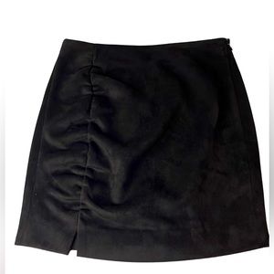 Free People Black Mini Skirt